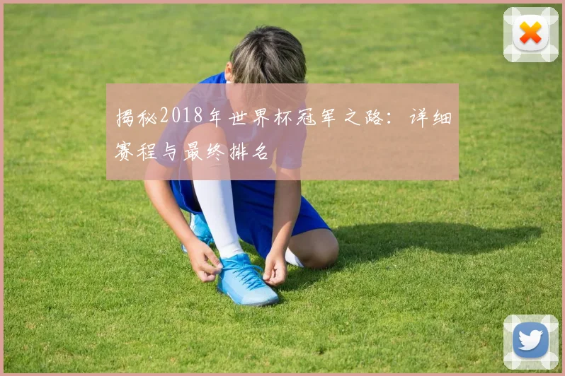 揭秘2018年世界杯冠军之路：详细赛程与最终排名