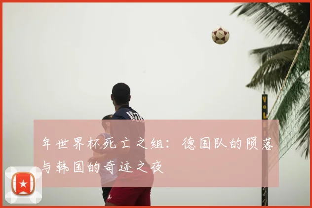 年世界杯死亡之组：德国队的陨落与韩国的奇迹之夜
