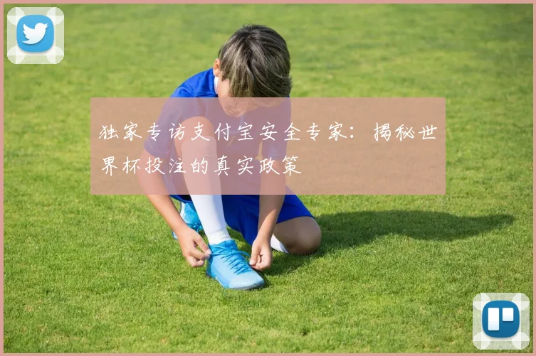独家专访支付宝安全专家：揭秘世界杯投注的真实政策
