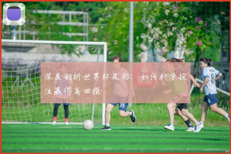深度剖析世界杯足彩:如何科学投注赢得高回报